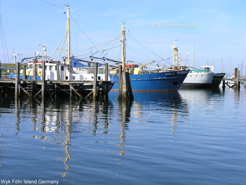 Wyk on F&ouml;hr island Schleswig-Holstein Germany